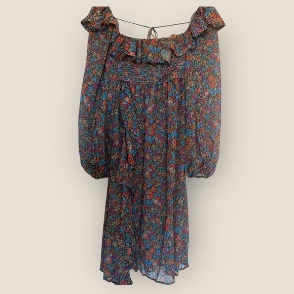 For Love & Lemons | Full Bloom Midi Dress | Size XS (Fits XS-S) - Picture 6 of 15